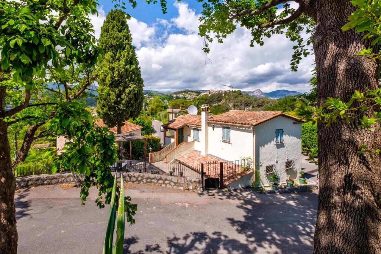Bas De Villa, Piscine, 3 Etoiles Saint-Paul-de-Vence Exterior foto